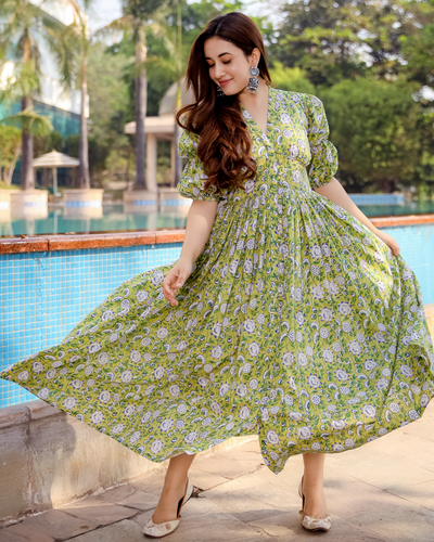 Cotton Dresses: Buy Cotton Dresses for Women Online at Best Prices in the  USA - Aachho – USA Aachho